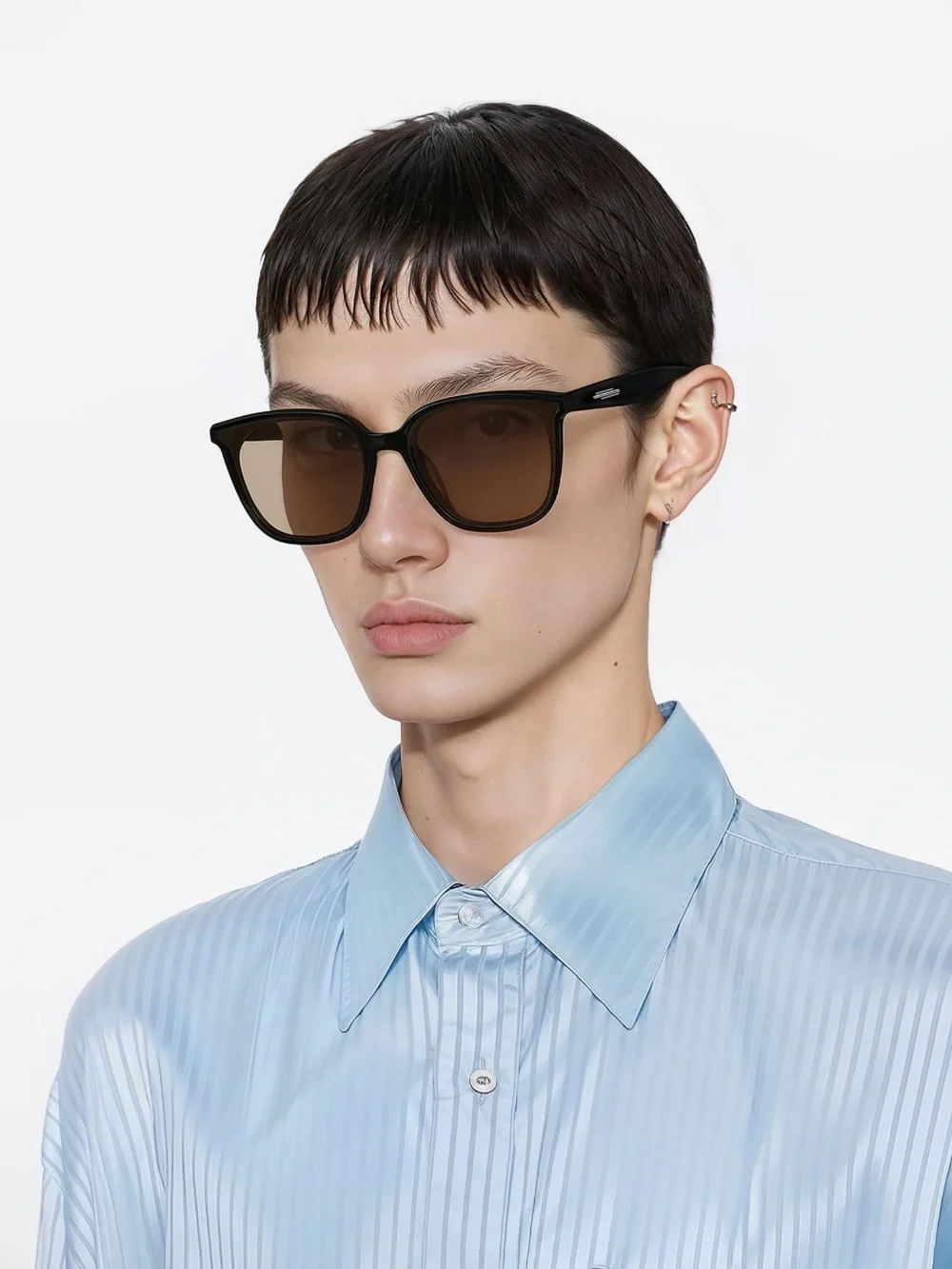Gentle Monster Lilit 01 Black/Brown Unisex Sunglasses